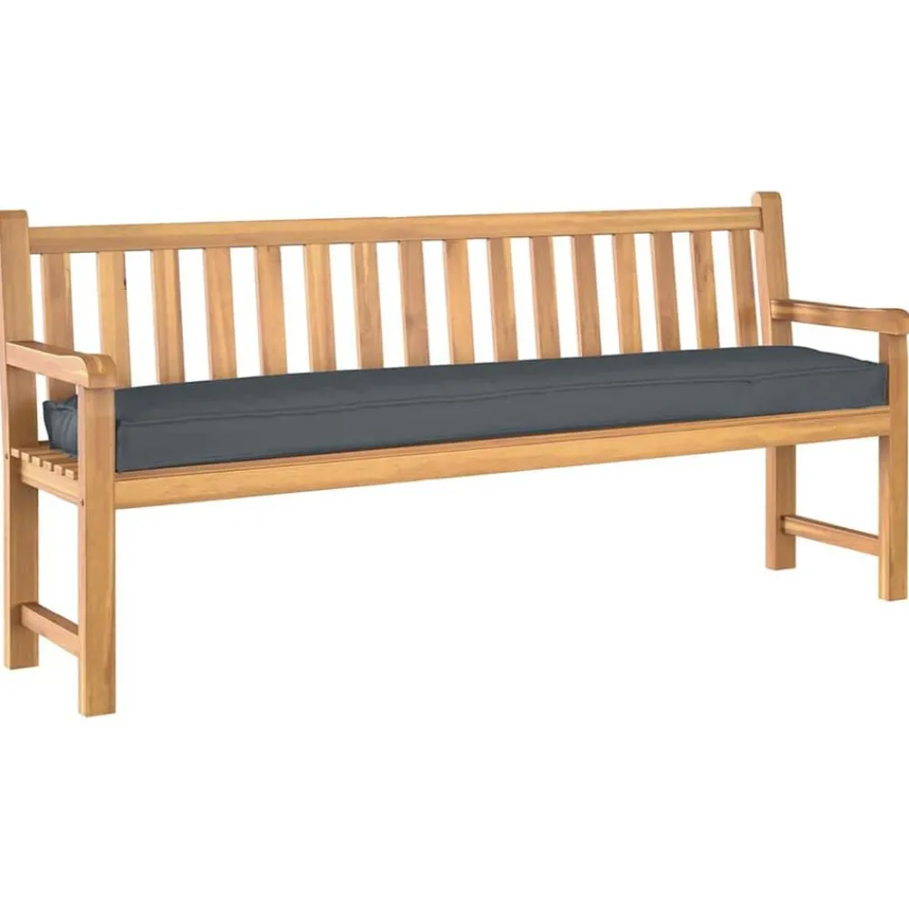 Woon- & Tuinaccessoires*vidaXL Palet Kussen 180 x 40 x 8 cm Oxford Stof Antraciet