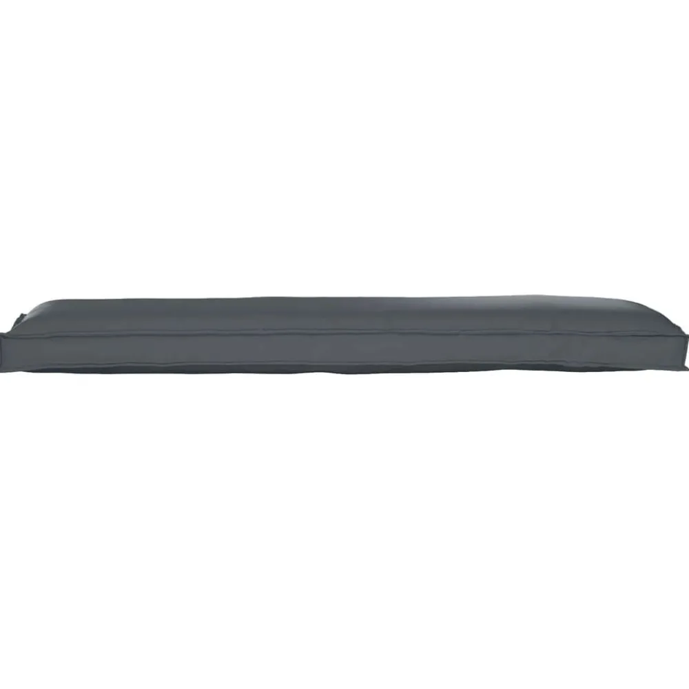 Woon- & Tuinaccessoires*vidaXL Pallet Kussen Set 2 pcs 150 x 40 x 8 cm Oxford Stof Antraciet