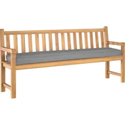 Woon- & Tuinaccessoires*vidaXL Pallet Kussen Set 2 pcs 200 x 40 x 8 cm Oxford stof Grijs