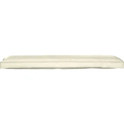 Pallet Kussen Set 2 pcs Crème 150 x 40 x 8 cm Oxford Stof><noscript><img width=