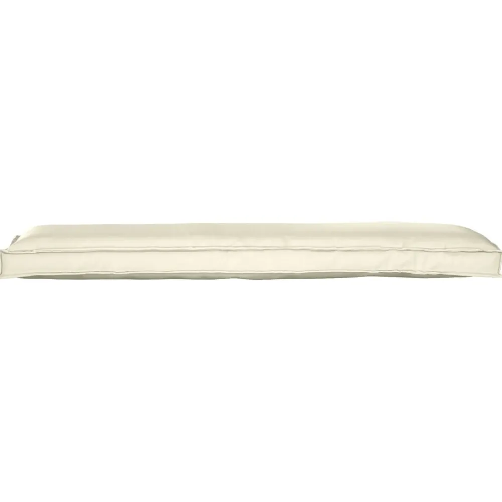 Pallet Kussen Set 2 pcs Crème 150 x 40 x 8 cm Oxford Stof>vidaXL