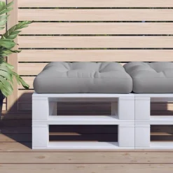 Palletkussen 50x50x12 cm stof>vidaXL New