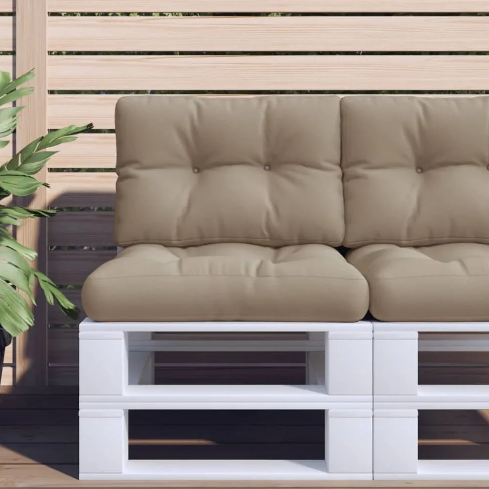 Palletkussens 2 st stof>vidaXL Discount