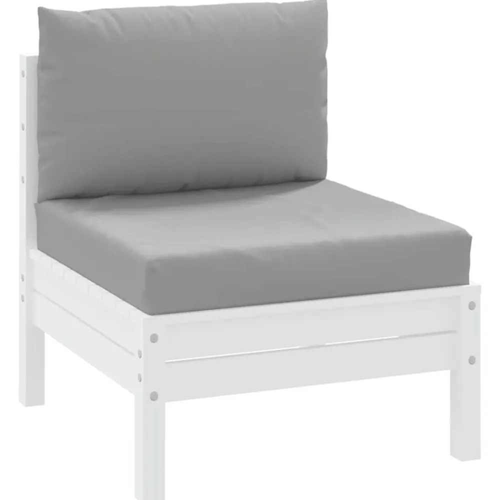 Palletkussens 2 st stof>vidaXL New