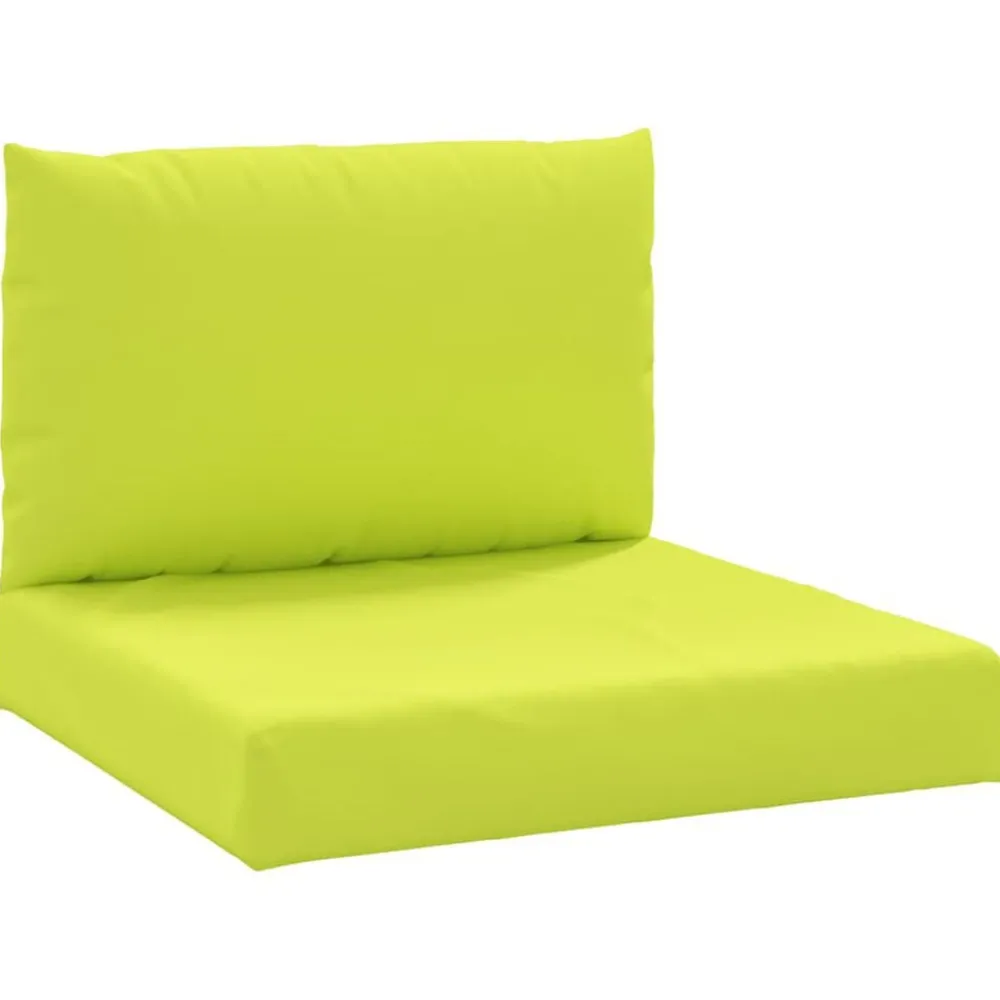 Woon- & Tuinaccessoires*vidaXL Palletkussens 2 st oxford stof Heldergroen