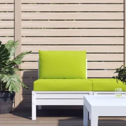 Woon- & Tuinaccessoires*vidaXL Palletkussens 2 st oxford stof Heldergroen