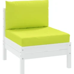 Woon- & Tuinaccessoires*vidaXL Palletkussens 2 st oxford stof Heldergroen