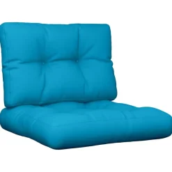 Palletkussens 2 st stof licht>vidaXL Clearance