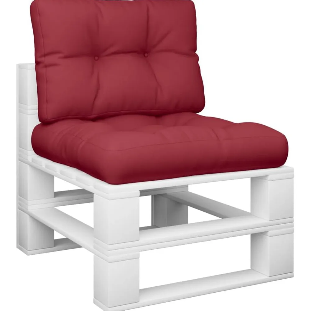 Palletkussens 2 st stof>vidaXL New