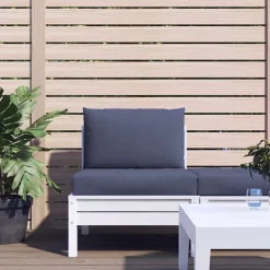 Woon- & Tuinaccessoires*vidaXL Palletkussens 2 st stof Marineblauw