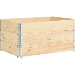 Palletopzetranden 3 st 80x120 cm massief grenenhout>vidaXL Discount