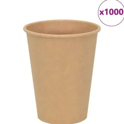 Catering & Horeca*vidaXL Papieren koffiekopjes 1000 st 12oz 300 ml bruin