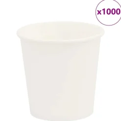 Papieren koffiekopjes 1000 st 4oz 100 ml wit>vidaXL