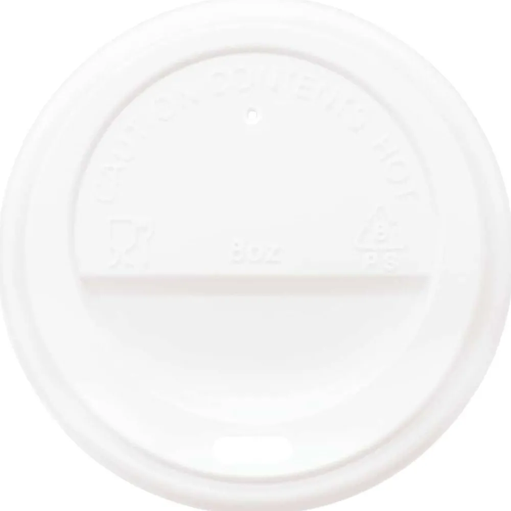 Catering & Horeca*vidaXL Papieren koffiekopjes met deksel 1000 st 8oz 200 ml