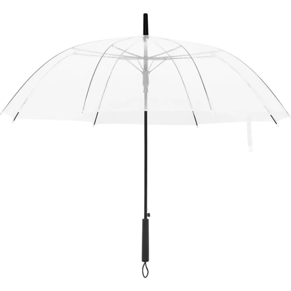 Paraplu 100 cm transparant>vidaXL Outlet