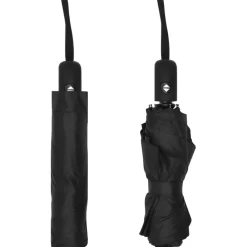 Paraplu'S*vidaXL Paraplu automatisch inklapbaar 95 cm zwart