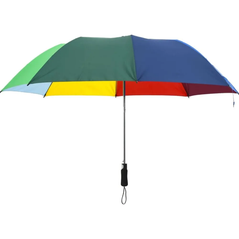 Paraplu'S*vidaXL Paraplu automatisch inklapbaar 124 cm meerkleurig