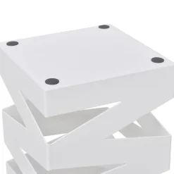 Paraplu- en wandelstokhouder strepen vierkant staal 48,5 cm><noscript><img width=