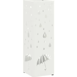 Paraplu Standaard met opslag 15,5 x 15,5 x 49 cm Metaal>vidaXL Best