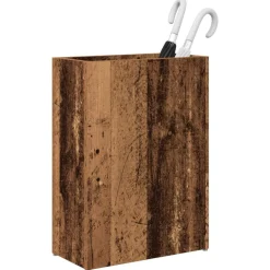 Paraplu Standaard Oudhout 40 x 20 x 55,5 cm Bewerkt hout><noscript><img width=
