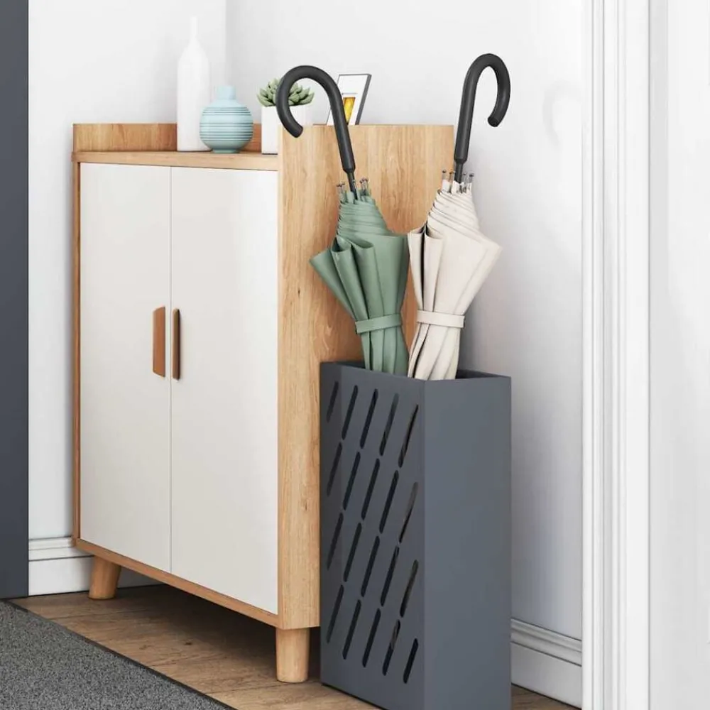 Paraplu Standaard 28 x 12 x 41 cm Staal>vidaXL Outlet
