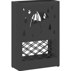 Paraplu Standaard 28 x 12 x 41 cm Staal>vidaXL Online