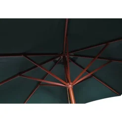 Tuin & Gazon*vidaXL Parasol 258 cm Groen