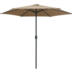 Parasol met aluminium paal 270x246 cm>vidaXL Online