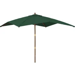 Parasol met houten paal 300x300x273 cm>vidaXL Online