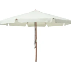 Parasol met houten paal 330 cm>vidaXL Hot