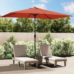 Parasol met metalen paal 300x200 cm>vidaXL Online