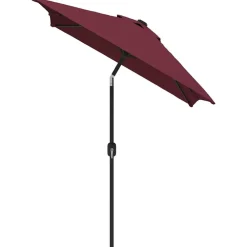 Parasol met metalen paal 300x200 cm bordeaux><noscript><img width=