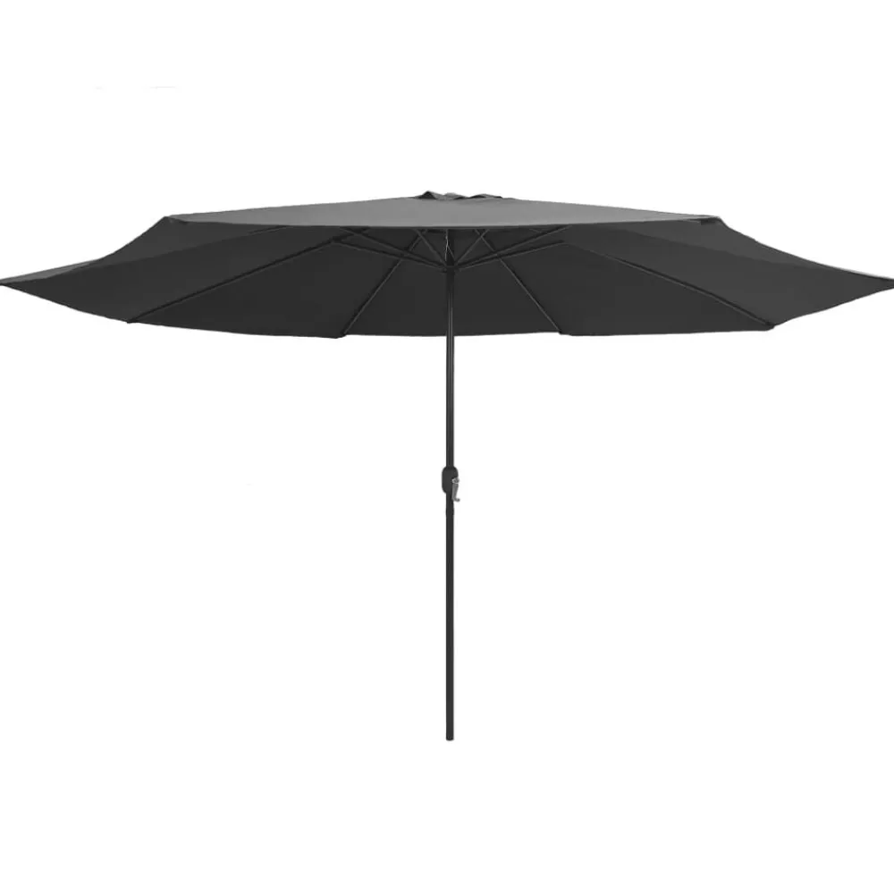 Parasol met metalen paal 390 cm kleurig>vidaXL Outlet