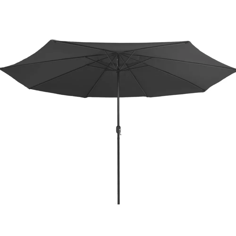 Parasol met metalen paal 390 cm kleurig>vidaXL Outlet