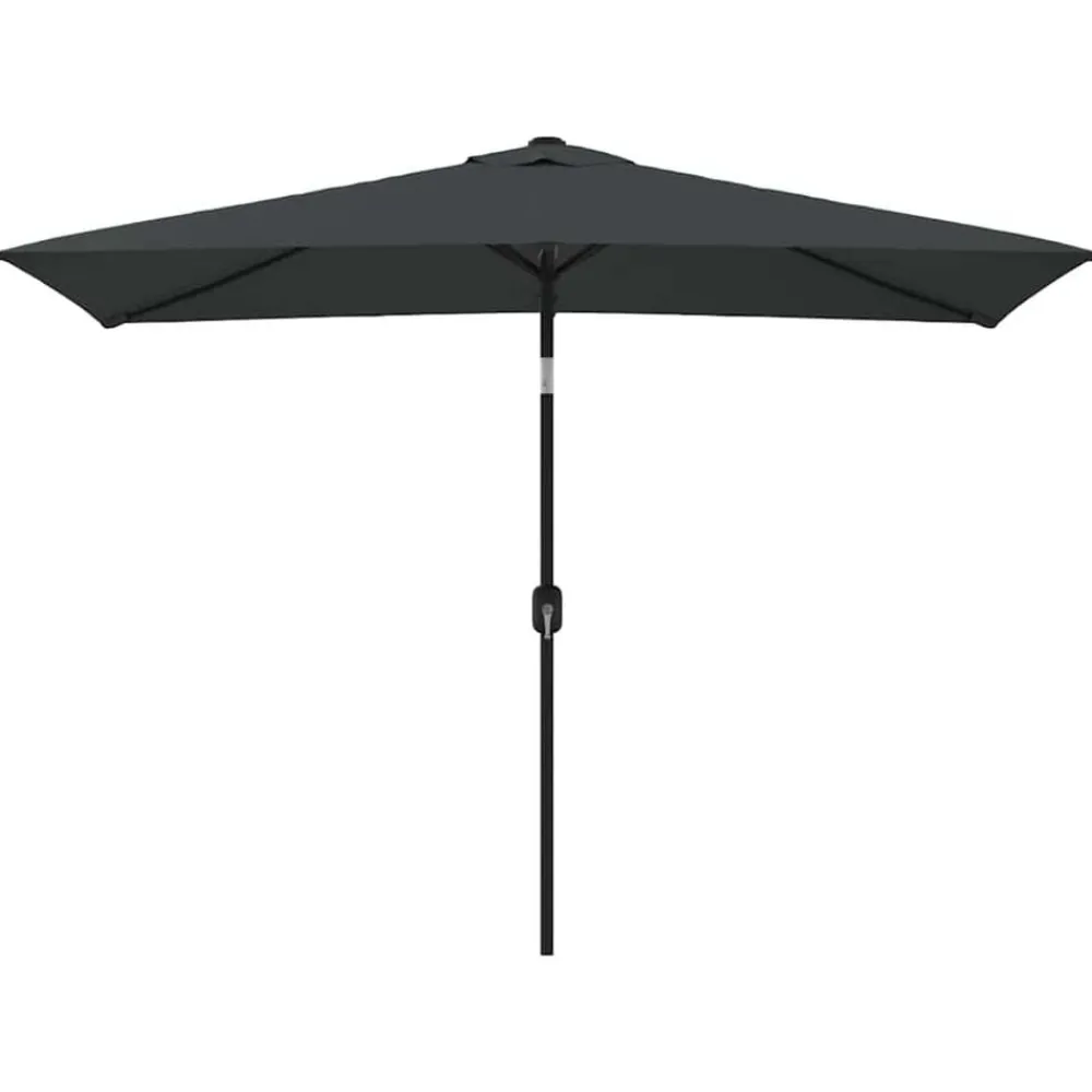 Parasol met metalen paal 300x200 cm>vidaXL