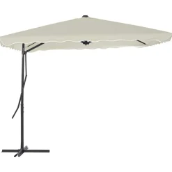 Parasol met stalen paal 250x250 cm kleurig>vidaXL Clearance