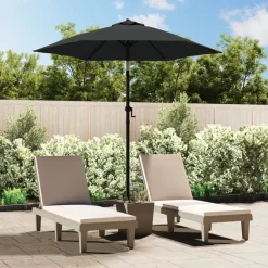 Parasol 200x224 cm aluminium>vidaXL Best