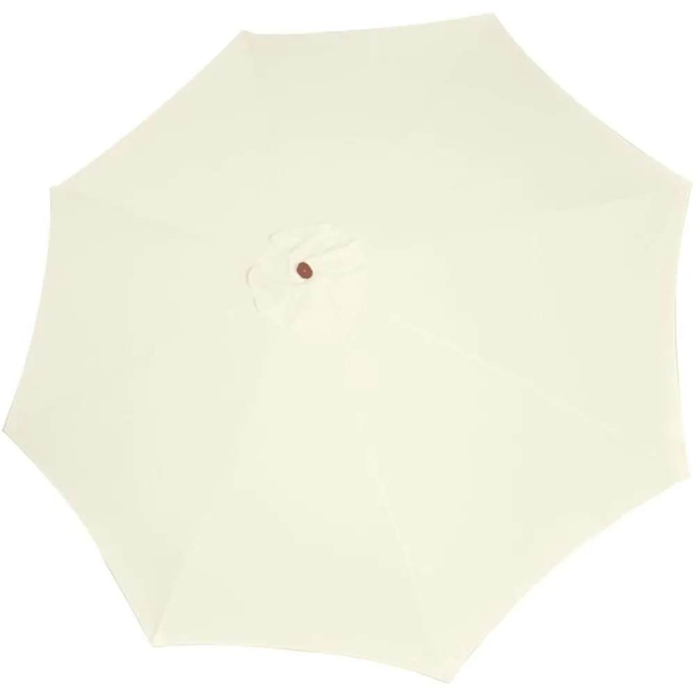 Tuin & Gazon*vidaXL Parasol 300x258 cm Zandwit