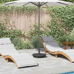 Parasolvoet Art Deco Zwart Ø 45 x 39,5 cm IJzer>vidaXL Outlet