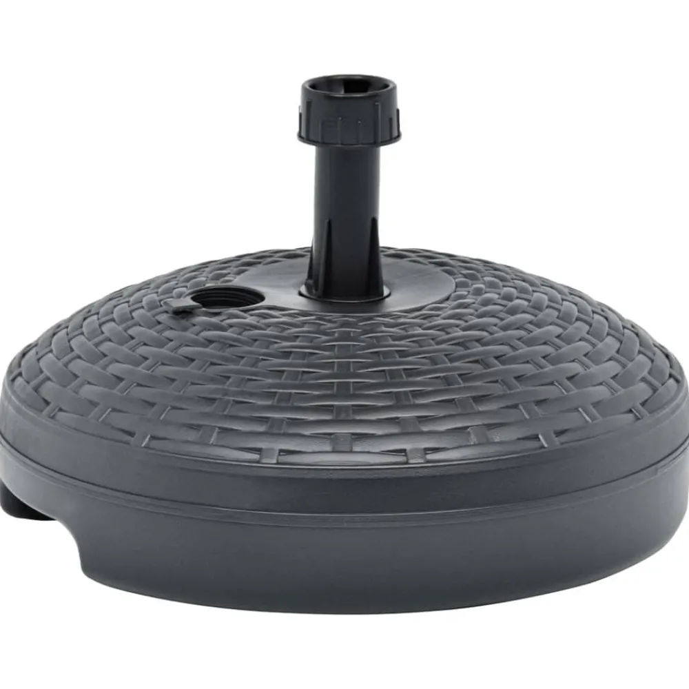 Parasolvoet gevuld zand/water 20 L kunststof rattan>vidaXL Hot