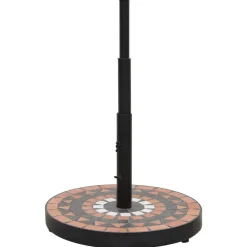 Parasolvoet rond 12 kg terracotta wit>vidaXL Sale