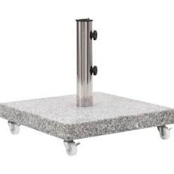 Parasolvoet vierkant 30 kg graniet>vidaXL Sale