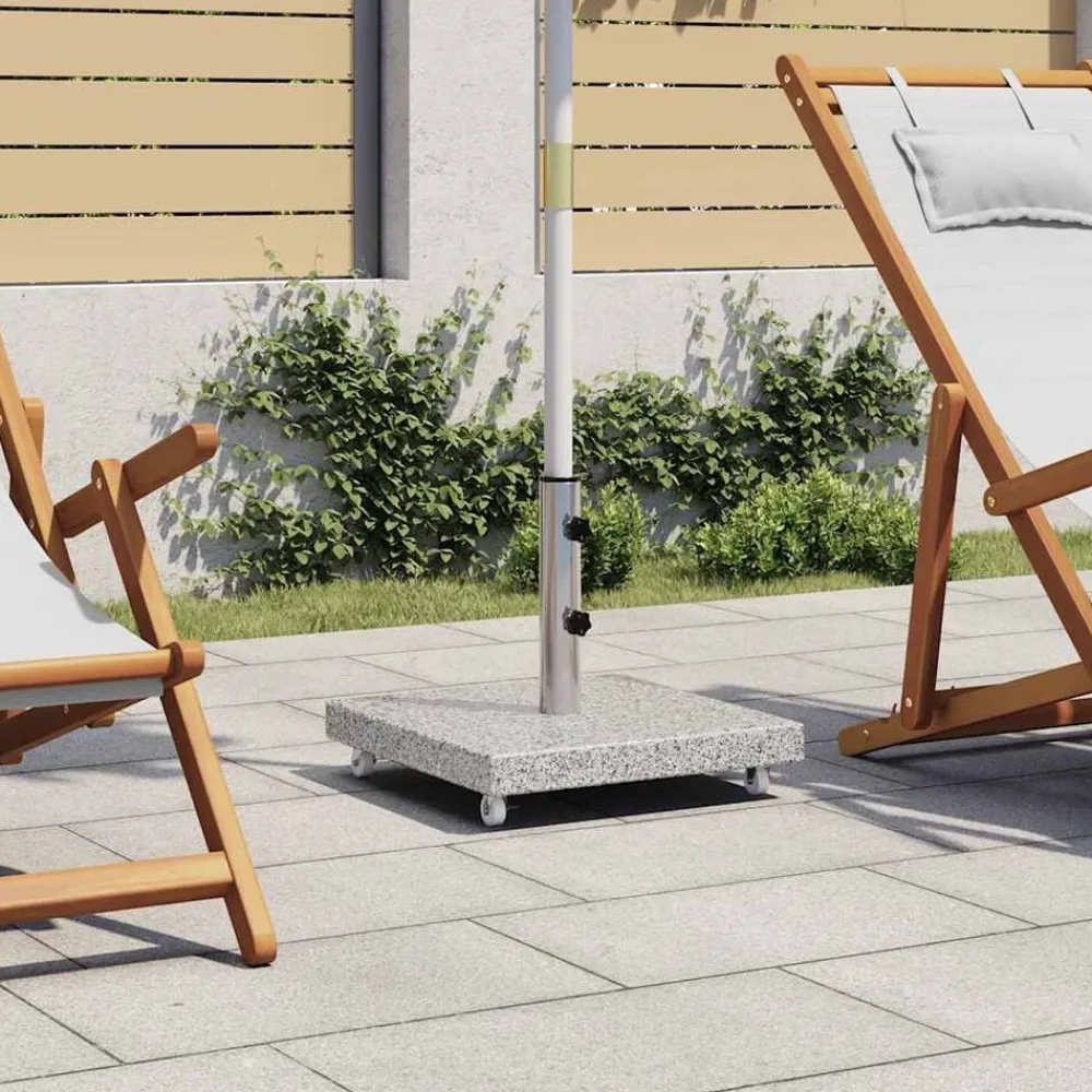 Parasolvoet vierkant 30 kg graniet>vidaXL Sale