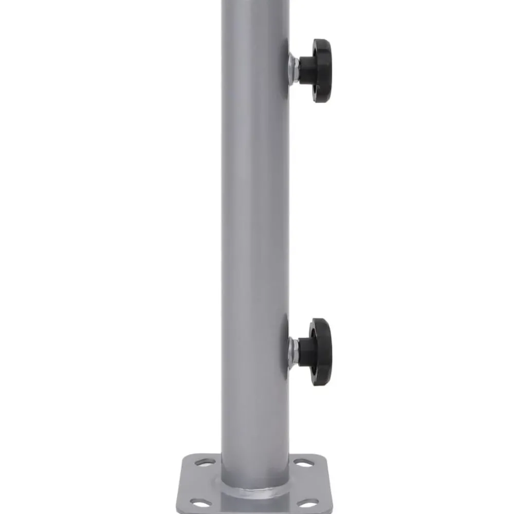 Parasolvoet voor Ø32/34/38 mm stok staal kleurig>vidaXL Discount