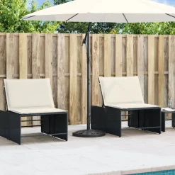 Tuin & Gazon*vidaXL Parasolvoet voor stok van Ø38 / 48 mm 9 kg halfrond