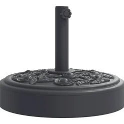 Tuin & Gazon*vidaXL Parasolvoet voor stokken van Ø38 / 48 mm 25 kg rond