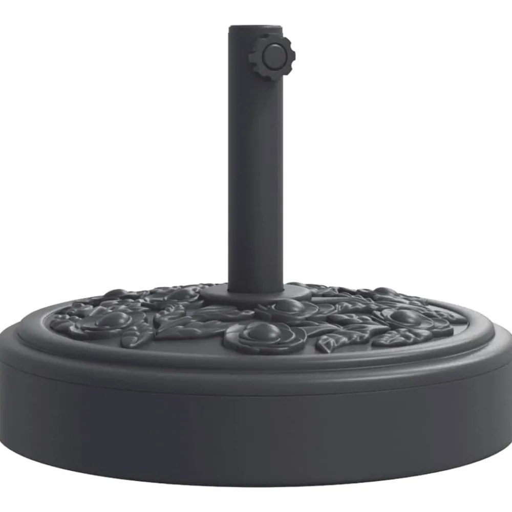 Tuin & Gazon*vidaXL Parasolvoet voor stokken van Ø38 / 48 mm 25 kg rond