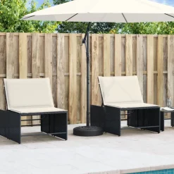 Tuin & Gazon*vidaXL Parasolvoet voor stokken van Ø38 / 48 mm 25 kg rond