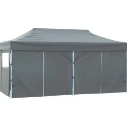 Tuin & Gazon*vidaXL Partytent 291 x 580 x 315 cm Oxford Stof Antraciet