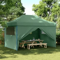 Partytent inklapbaar pop-up met 4 zijwanden>vidaXL New